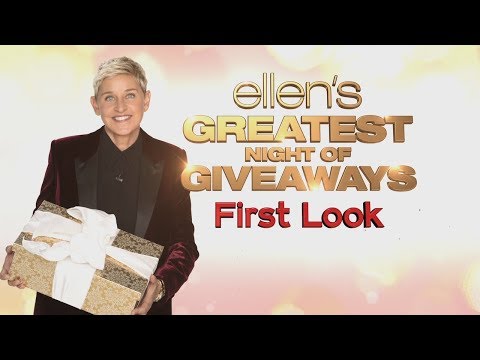 First Look: 'Ellen's Greatest Night of Giveaways'