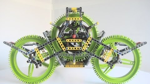 LEGO - EV3 - GREEN WHEELS, robot base with XL motors