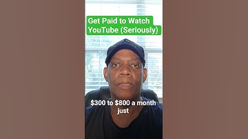 Second Income - Get Paid to Watch YouTube (Seriously)