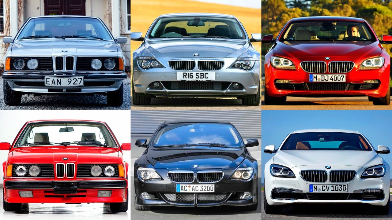 History of BMW 6 Series! All Generations of an Elegant Car (1976 - 2018 ...