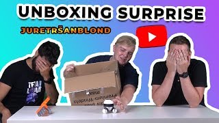 SUPRPRISE UNBOXING W/ JURE TRŠAN BLOND | YYT NA ANTENI