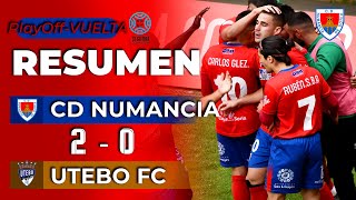 Resumen C.D. Numancia | 2-0 | Utebo F.C.