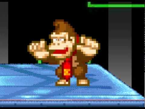 diddy kong vs donkey kong - This is just a little test I did when I first got flash CS4. 