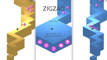 Обзор игры ZigZag для (iOS iPhone/iPad)