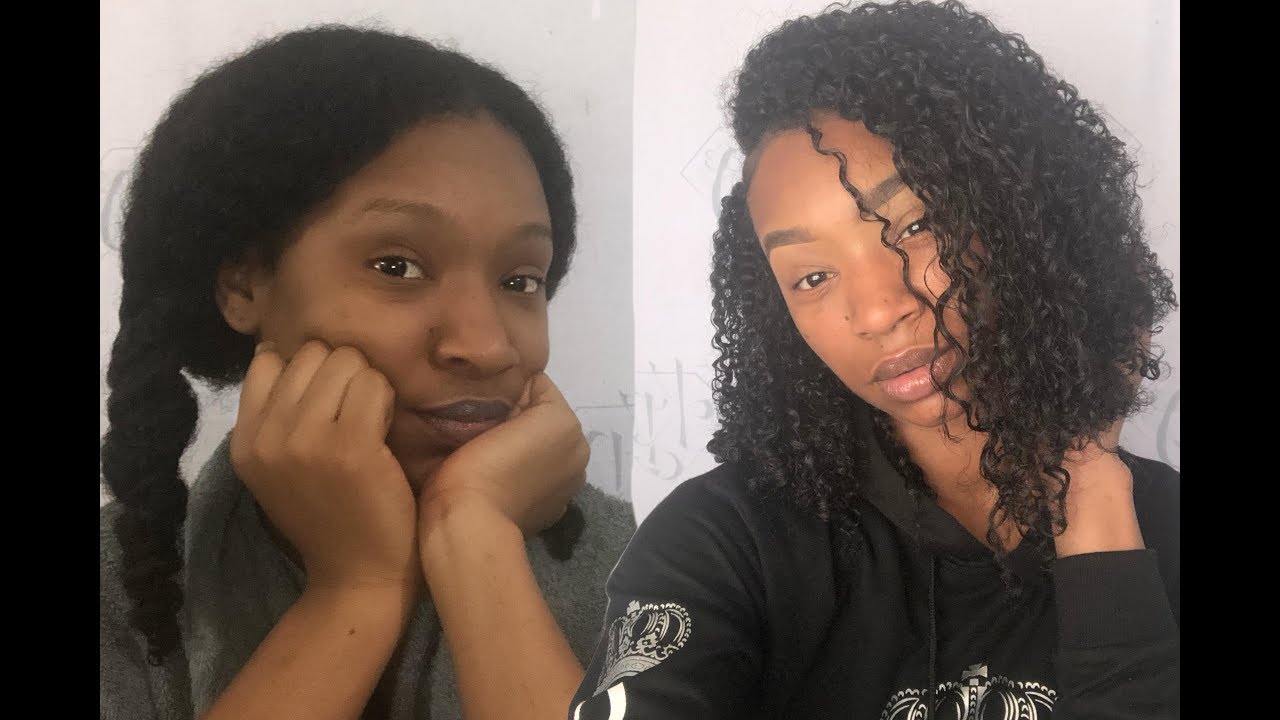 WashnGo Eco Styler Gel and Cantu Leave In YouTube