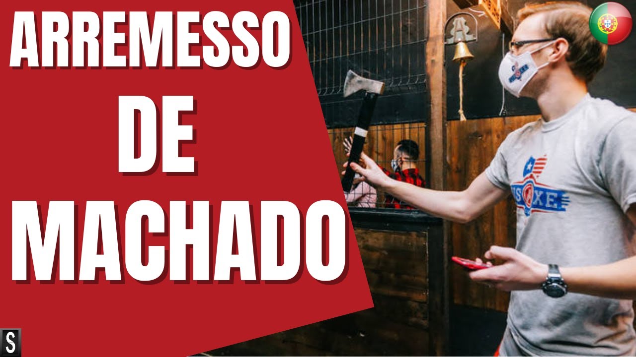 Clube de ARREMESSO de MACHADO no LX Factory em Lisboa, Portugal [USAXE
