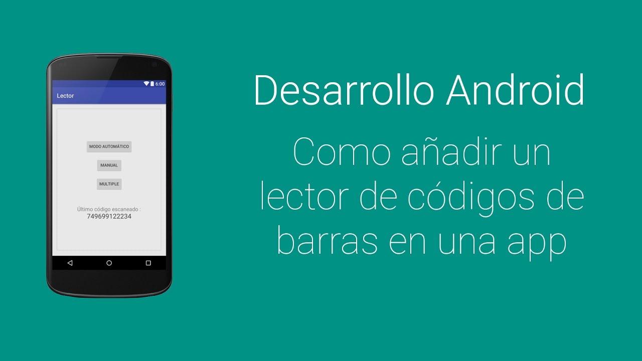 Lector Codigo De Barras Android Studio