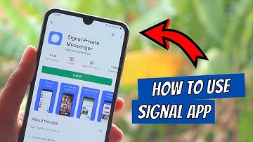 How To USE Signal Private Messenger App | Beginner