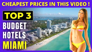 Best BUDGET Hotels of Miami 2023 | Travel Vlog