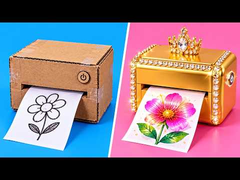 BILLIONAIRE vs BASIC Art Challenge 🎨💎 Creative Ideas And Hacks by 123 GO! GOLD