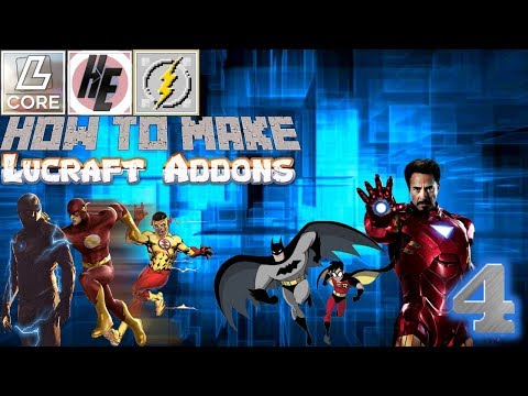 Lucraft Addon "Modding" Tutorial Episode 4 / Adding A Custom Suitset/Armor/Costumes