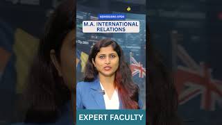Think globally. Lead confidently with M.A. International Relations at AUH. #placement #students