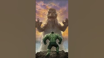 Godzilla Just Beat the Hulk! #shorts #marvel #hulk #godzilla