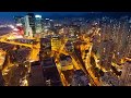 ** No Copyright Video ** City By Night (Drone View) [Royalty Free Video]