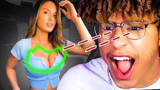 AYD Does The EYE TRACKER CHALLENGE! (TikTok Baddies)