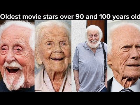 25 Famous Movie Stars🌟 that are still alive over 90 years old in 2023