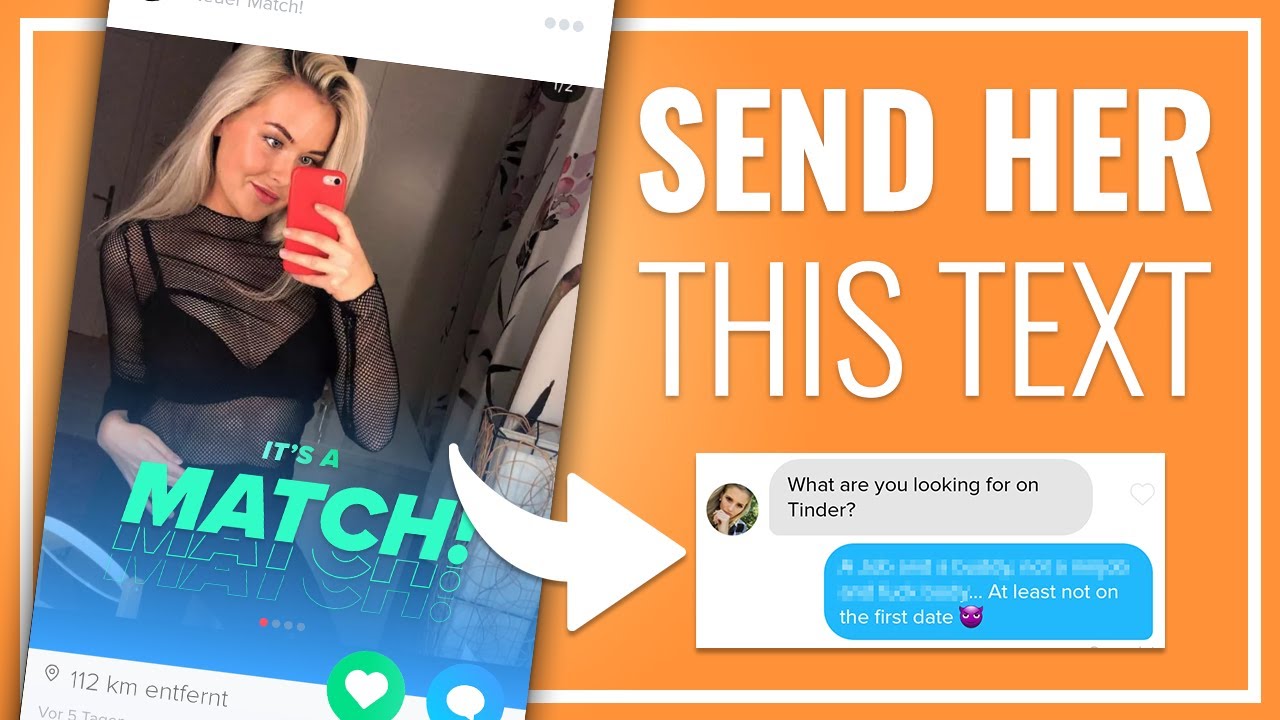 What Are You Looking For On Tinder? SEND Her This! (Rude Answer) 