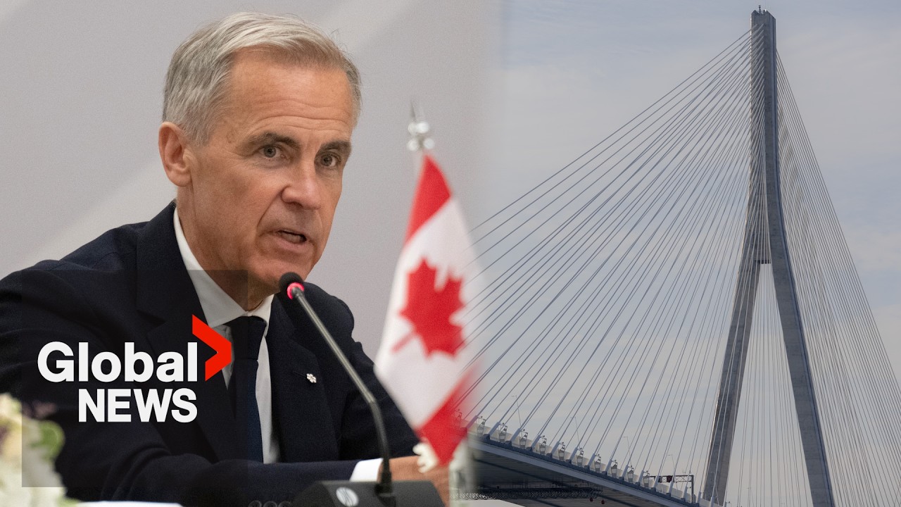 Gordie Howe Bridge Toll Sharing Delayed Until U.S. Debt is Fully Repaid, Says Carney