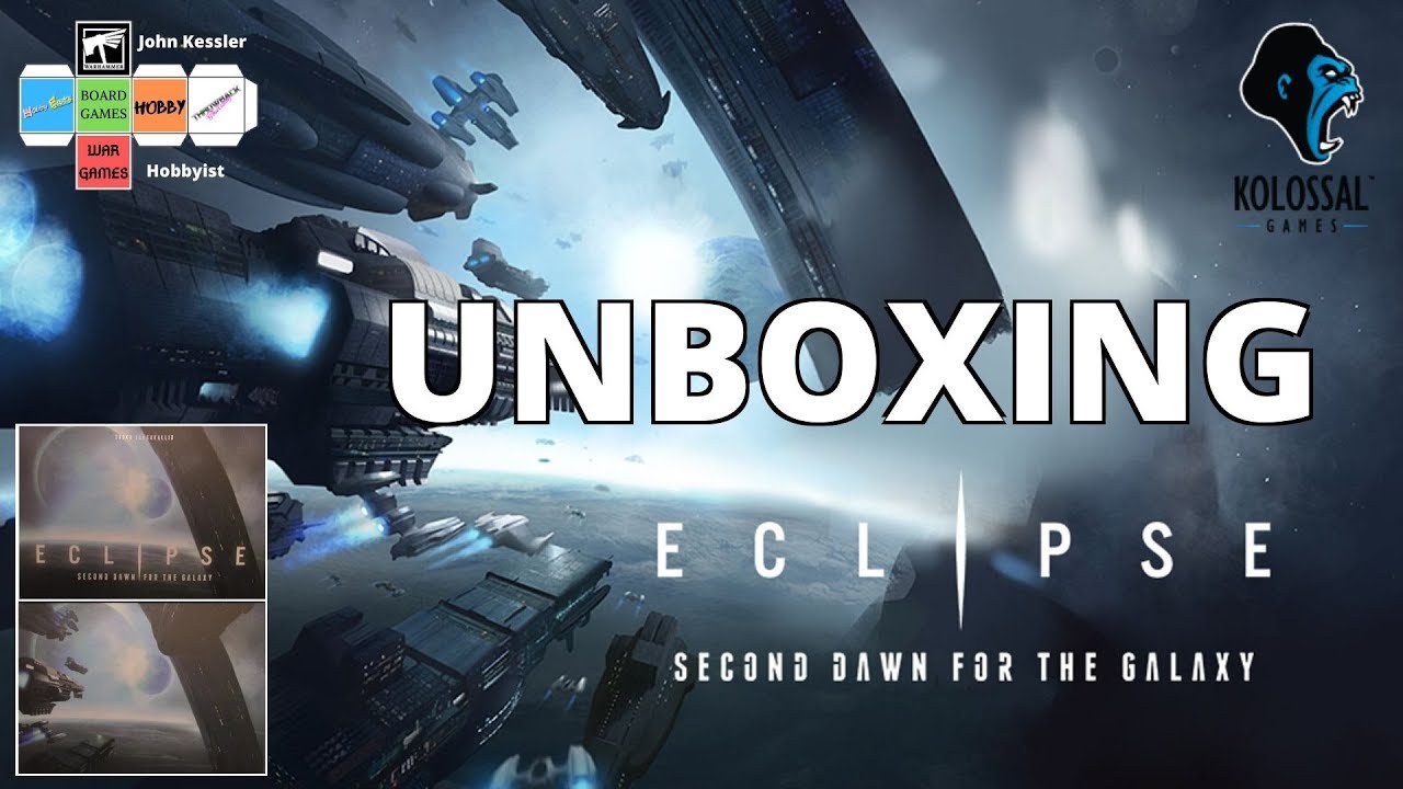 Eclipse Second Dawn For The Galaxy Kickstarter Edition Unboxing YouTube