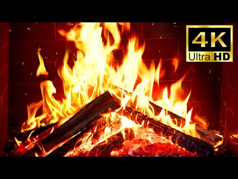 Perfect Fireplace Ambience For Relaxation Fireplace 4K UHD 12 Hours Crackling Fire Sounds  Perfect Fireplace Ambience For Relaxation Fireplace 4K UHD 12 Hours Crackling Fire Sounds