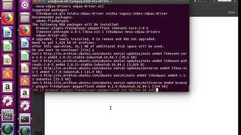 adobe-flashplugin installation on ubuntu