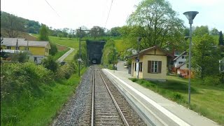 ★  Sissach  Läufelfingen  Olten: Cab ride on the original line between Basel & Olten