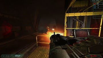 DOOM 3 Multiplayer bot gameplay