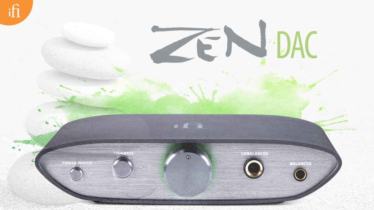 iFi Zen DAC V2 MQA DECODER Desktop Digital Analog Converter with USB 3.0  RCA - Audio System