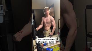 This is a realistic natty physique. #gym #motivation #natty