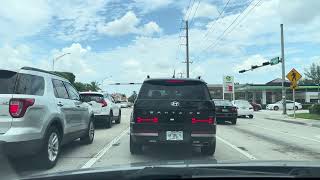 MIAMI DRIVING FROM NW 107 AVE TROUGH FLAGLER ST #onlyindade #summer2024