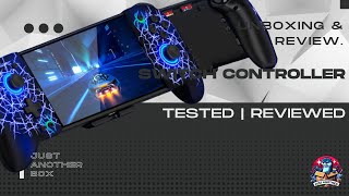 ALEEMTRY Wired Switch Controller for Handheld Mode – Plug & Play, Dual Vibration, Turbo, 6 Axis Gyro