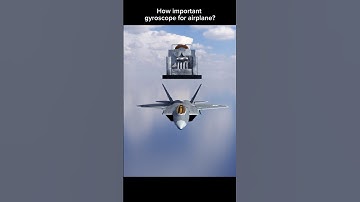 Why is it impossible to fly a plane without a gyroscope? #fighterjet #gyroscope #plane #brainhook