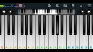 🆗📌4татарина и 1армян(другой вариант)📌 дворовая песня 📌🆗 Perfect Piano tutorial на пианино одним паль