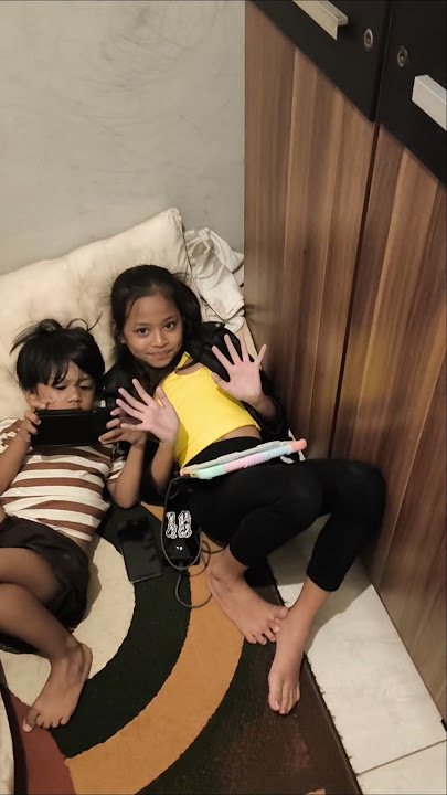 Disturbing Khenzi Playing with Sister Aluna and Amanda 😁 #alunadanamanda #alviandmiracle #funny #...