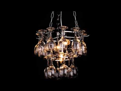 Подвесная люстра с бокалами Arte lamp A3578SP-3CC Bancone