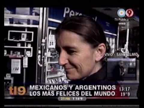 678 - Argentina entre los pases ms felices del mun...