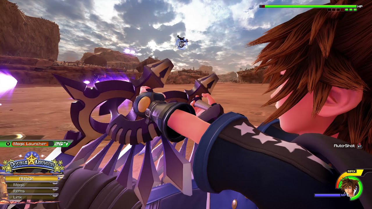 KH3 Mod - Double Arrowguns Xigbar Projectile Test (Released)