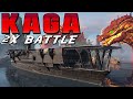 Kaga: two short battles in a row