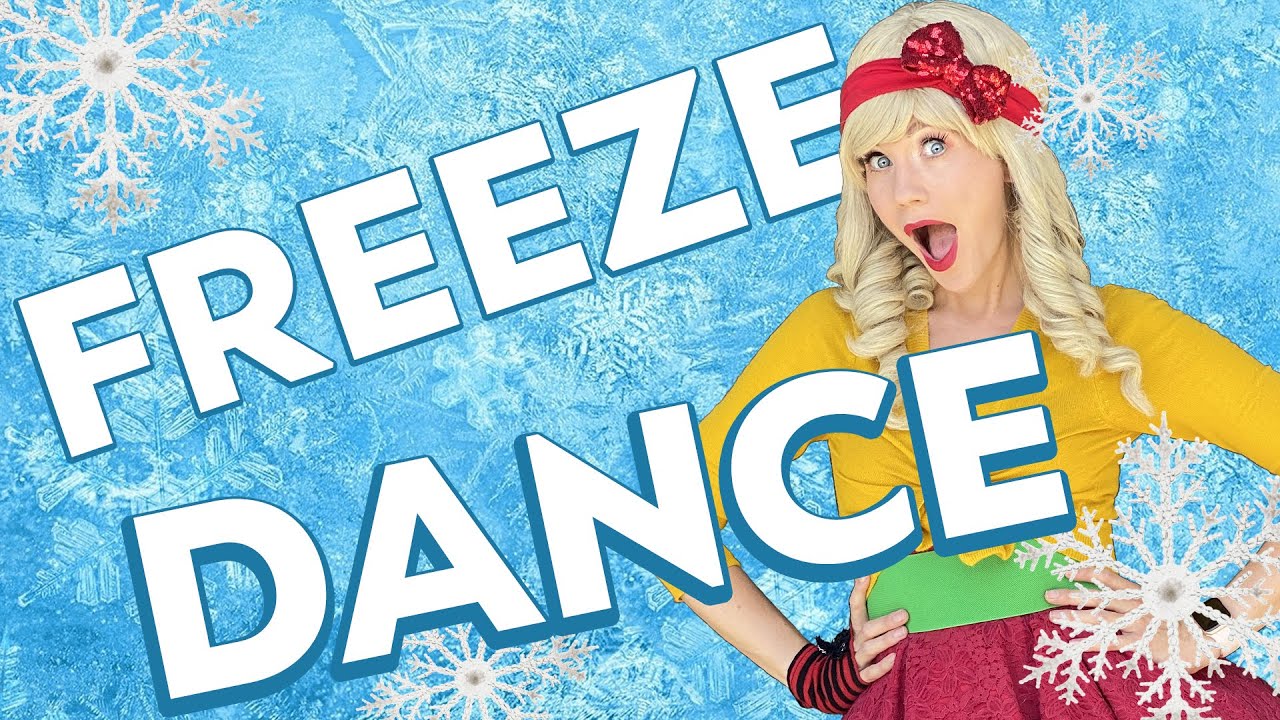 Freeze Dance Song 🧊 Music for Kids