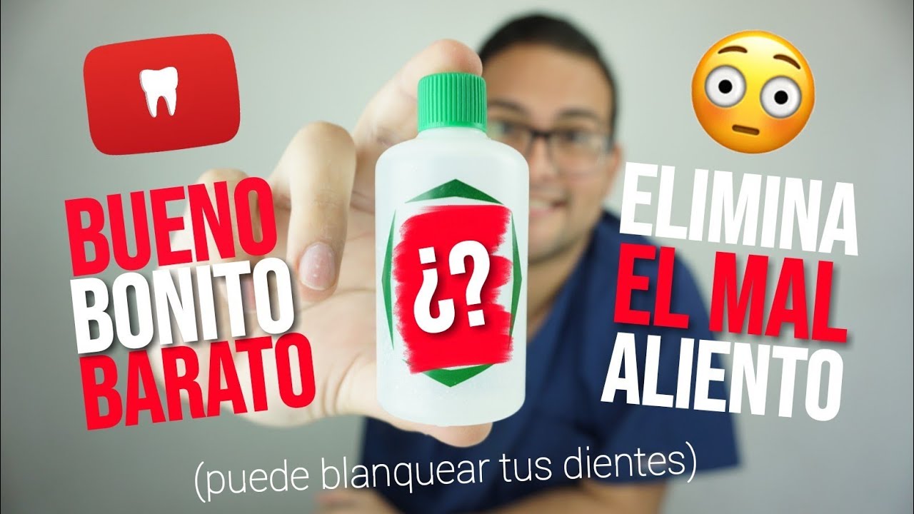 AGUA OXIGENADA para los DIENTES 😱💲 (CURA el MAL ALIENTO Y ¿PUEDE  BLANQUEARLOS?🔥) 