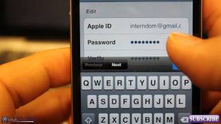 iOS 6 / iOS 5 - Hidden Features / Tips - How to Change your Apple ID on iPhone 5 / 4S / 4 / iPad