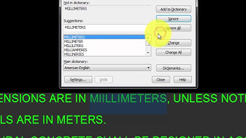 Using the SPELL Command to check and Review AutoCAD words spellings