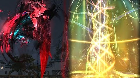 Reaper and Sage LB3 - FFXIV Endwalker Multiple Angles 1440p