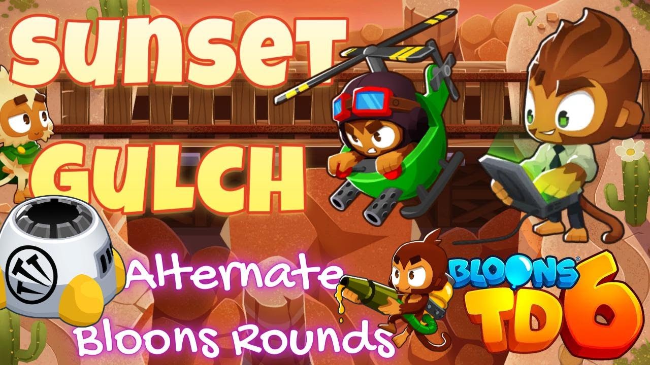 Bloons TD 6 Sunset Gulch Alternate Bloons Rounds | No Powers & Abilities Guide / Strategy / Tutorial