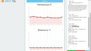 Шаг №12 — ESP8266 температура и влажность на графикe