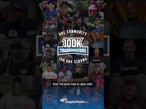 To help us celebrate the 100,000 member mark, these TradeMasters shared how SupplyHouse.com supports and uplifts their work. To help us celebrate the 100,000 member mark, these TradeMasters shared how SupplyHouse.com supports and uplifts their work.
