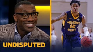 Shannon Sharpe is excited for Ja Morant's NBA future after March Madness debut | CBB | UNDISPUTED