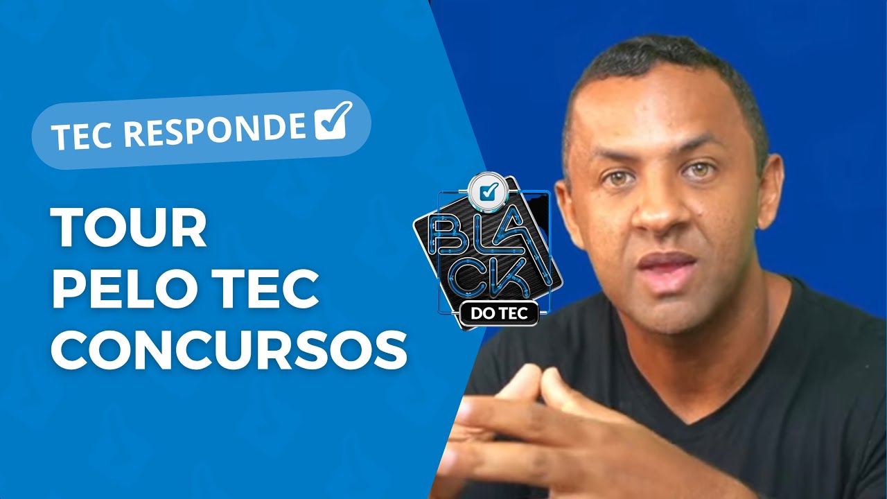 Tour pelo Tec Concursos | Conheça a plataforma por dentro!
