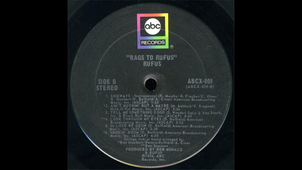 RUFUS Tell me something good YouTube