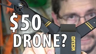 Is the Visuo $50 Budget Drone Any Good? by Technically Nerdy 24,206 views 6 years ago 7 minutes, 8 seconds